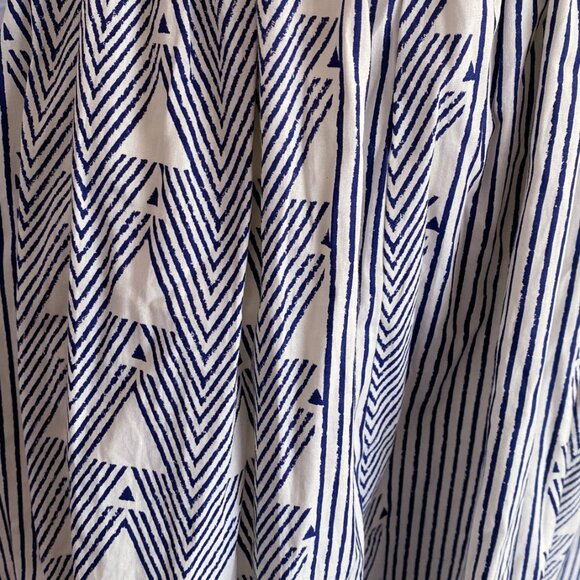 NWT! ASOS Geometric Print Midi Dress with Front Cutout - Picture 4 of 8